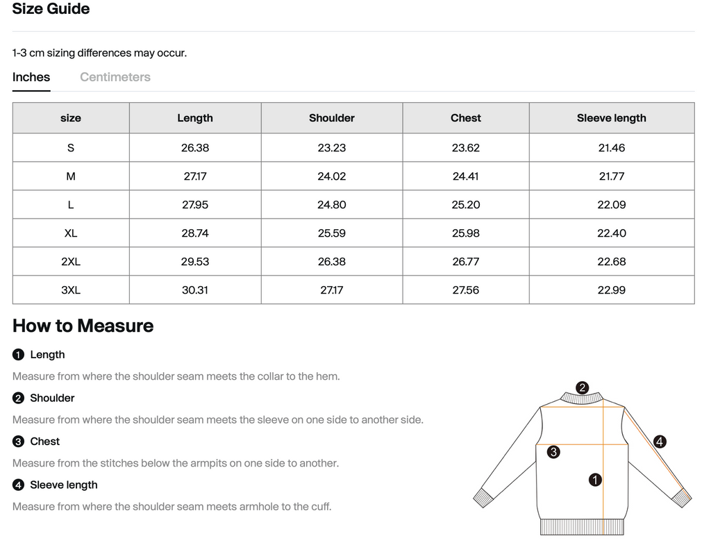 LUME Essentials Radiant Mark drop-shoulder hoodie with length, shoulder, chest, and sleeve measurements in inches